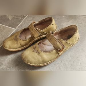 All leather El Naturalista French Green MaryJane sz 8